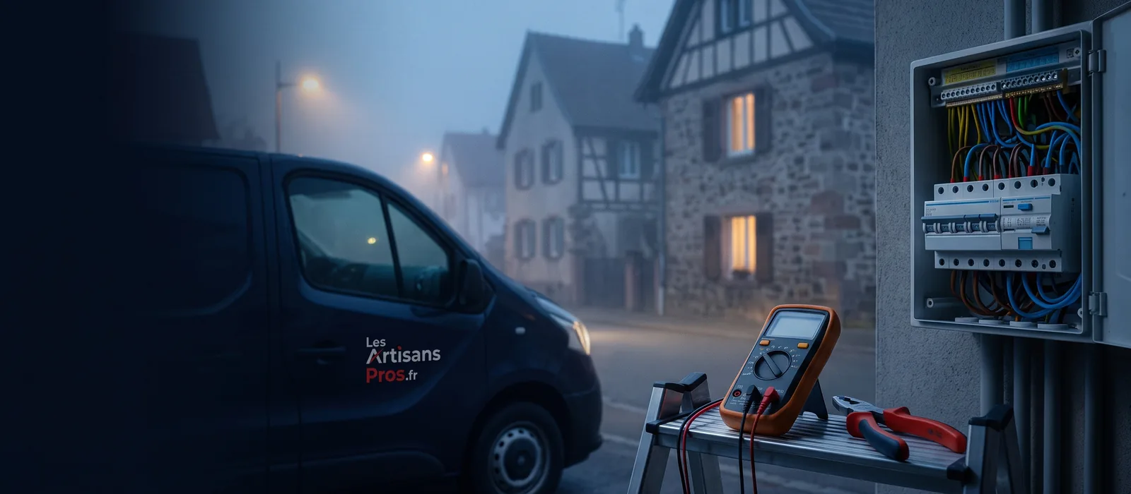 Électricien Huningue - tableau électrique, intervention rapide