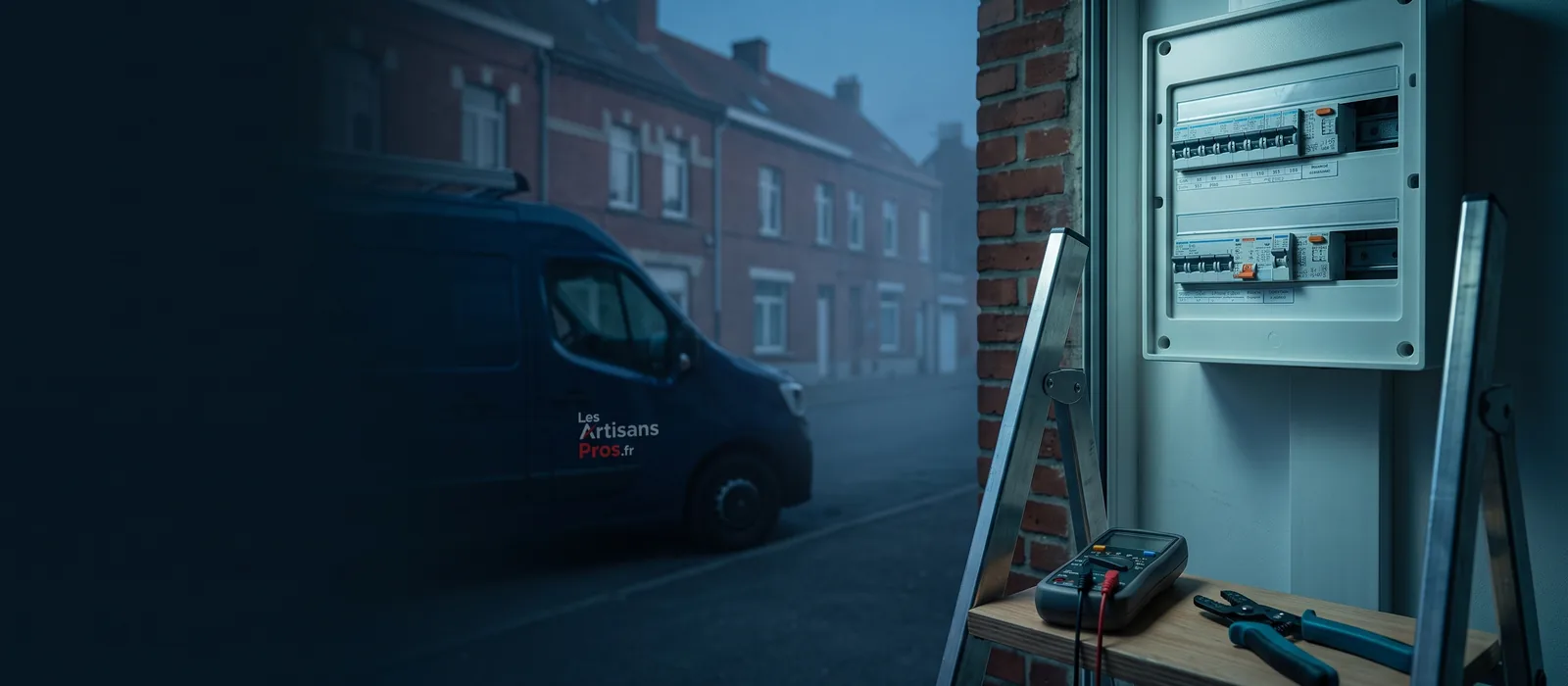 Électricien Lens - tableau électrique, intervention rapide