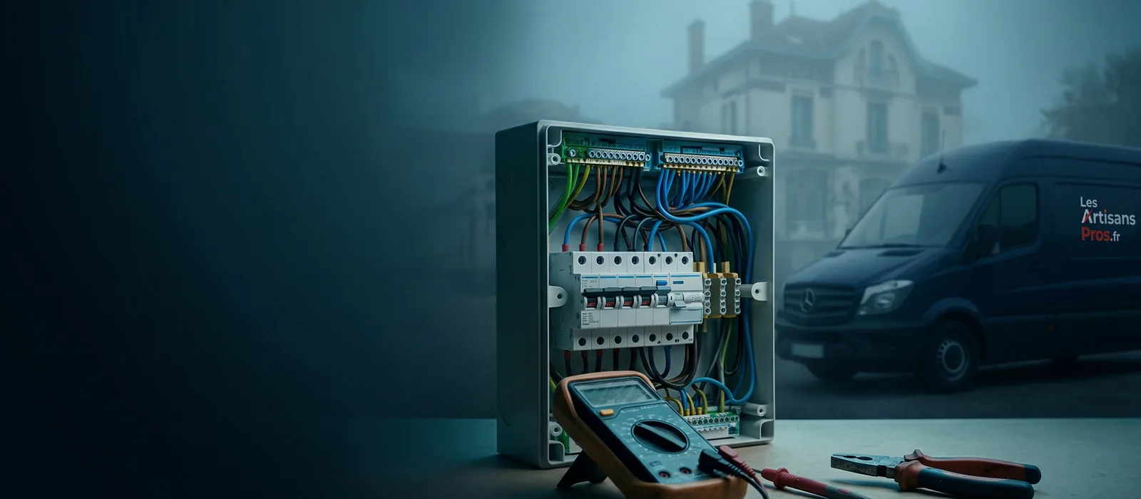 Électricien Lyon 8 - tableau électrique, intervention rapide