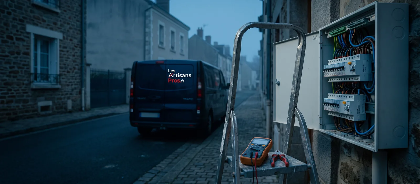 Électricien Monts - tableau électrique, intervention rapide
