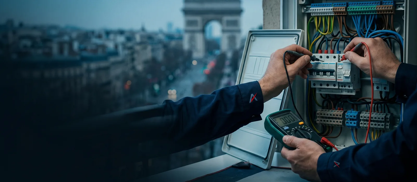 Électricien Paris 8 - tableau électrique, intervention rapide