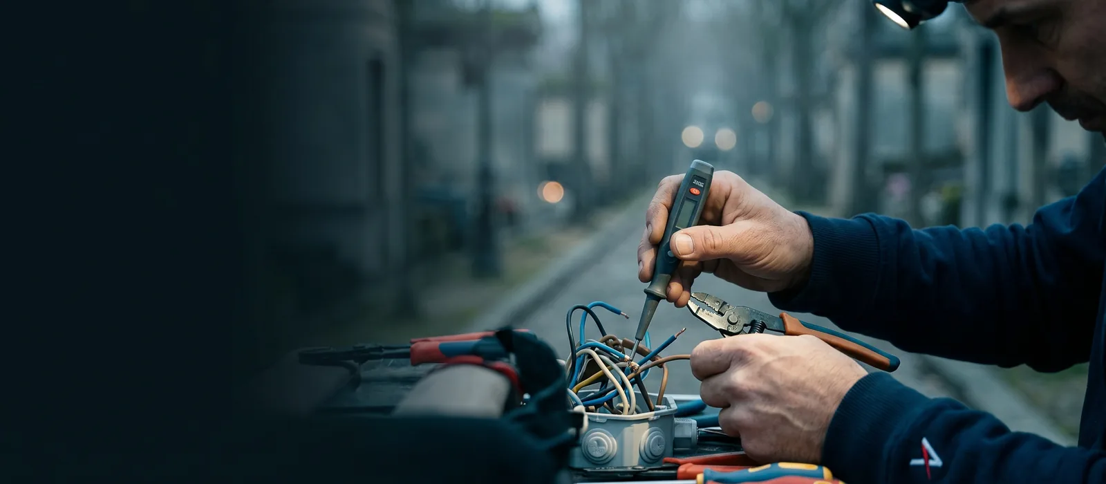 Électricien Paris 20 - panne électrique, intervention rapide