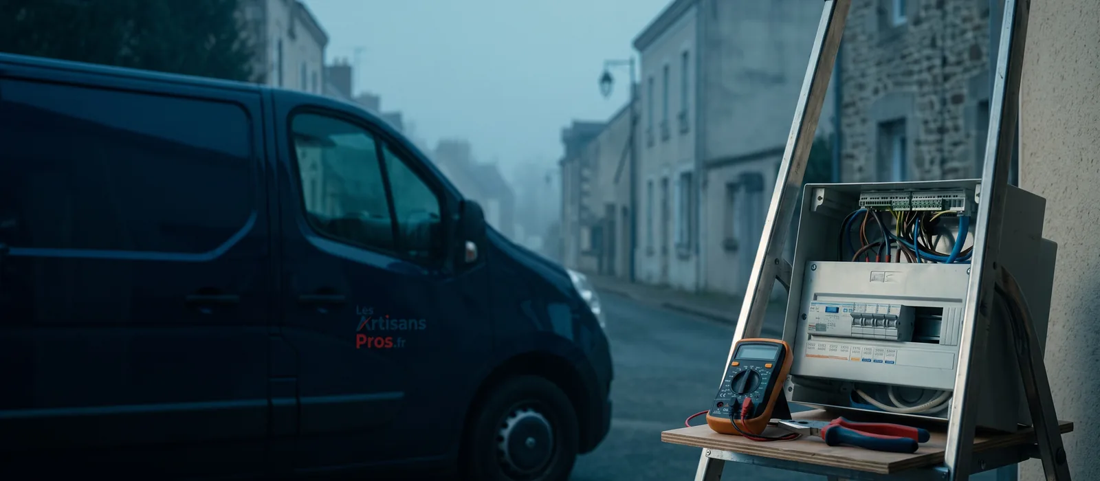 Électricien Sablé-sur-Sarthe - tableau électrique, intervention rapide