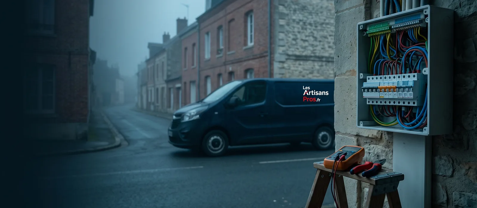 Électricien Senlis - tableau électrique, intervention rapide