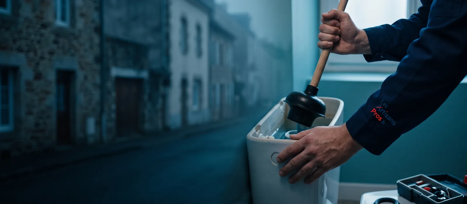 Plombier Bagnères-de-Bigorre - WC bouché, intervention rapide