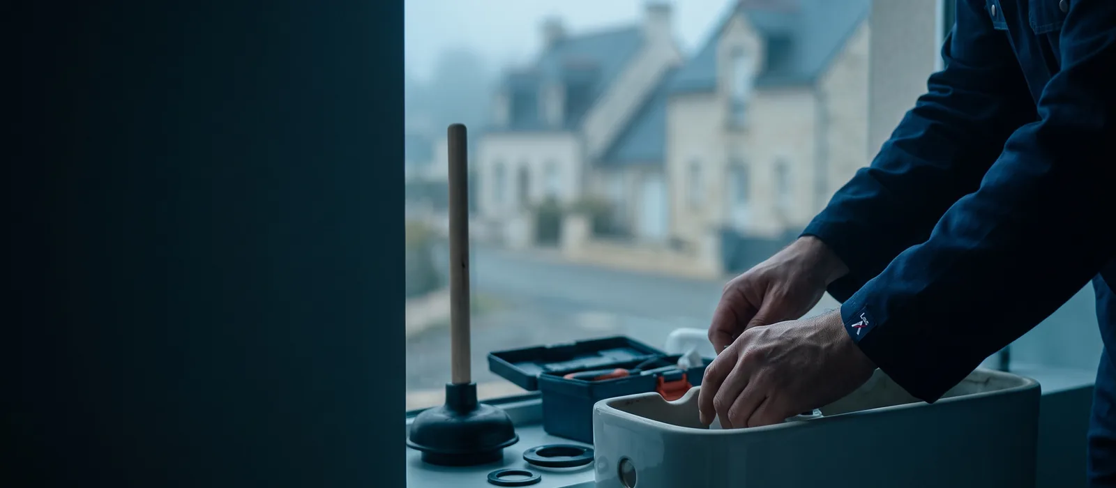 Plombier Biscarrosse - WC bouché, intervention rapide