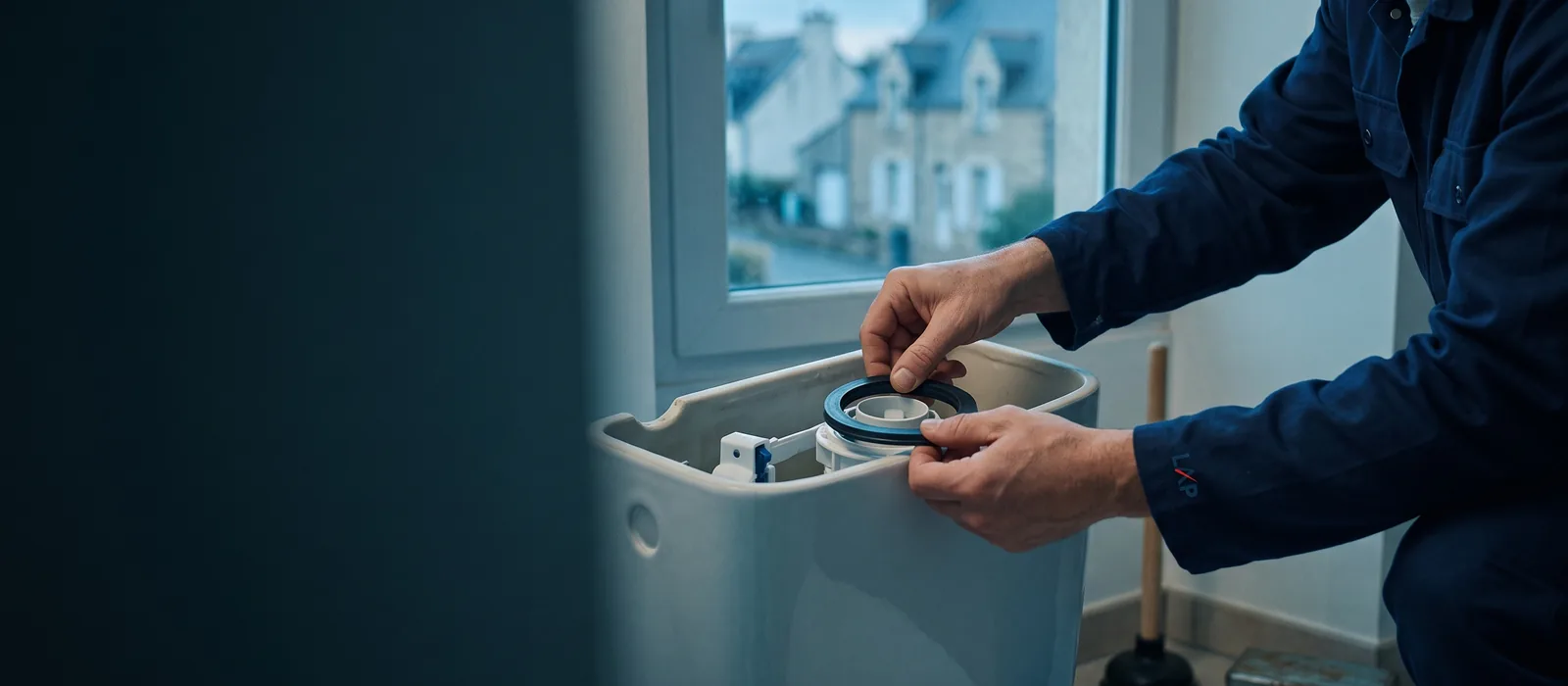 Plombier Bouguenais - WC bouché, intervention rapide