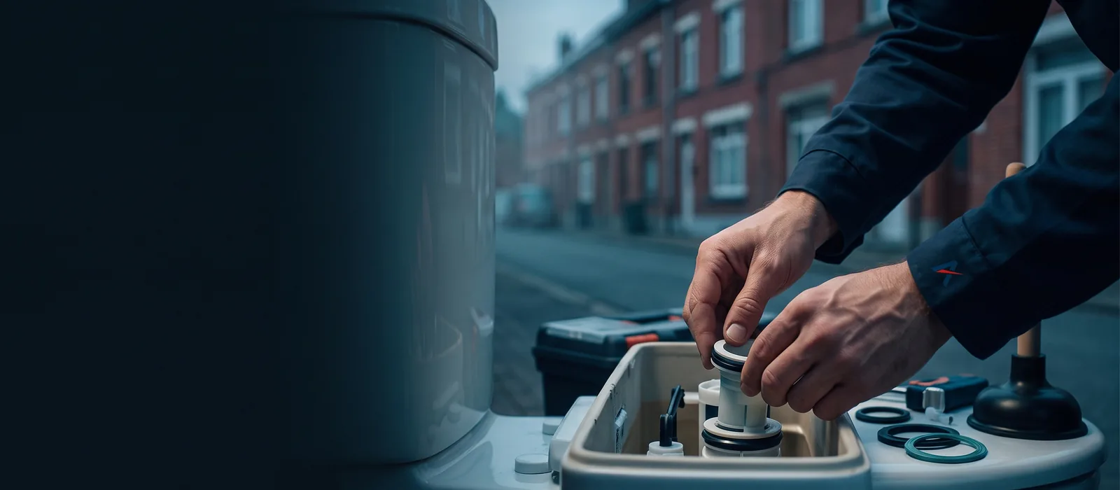 Plombier Cappelle-la-Grande - WC bouché, intervention rapide