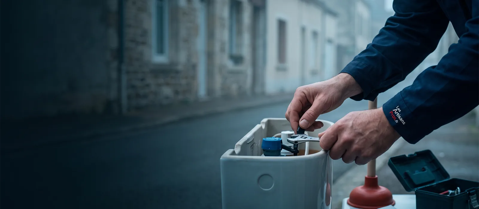 Plombier Chartres - WC bouché, intervention rapide