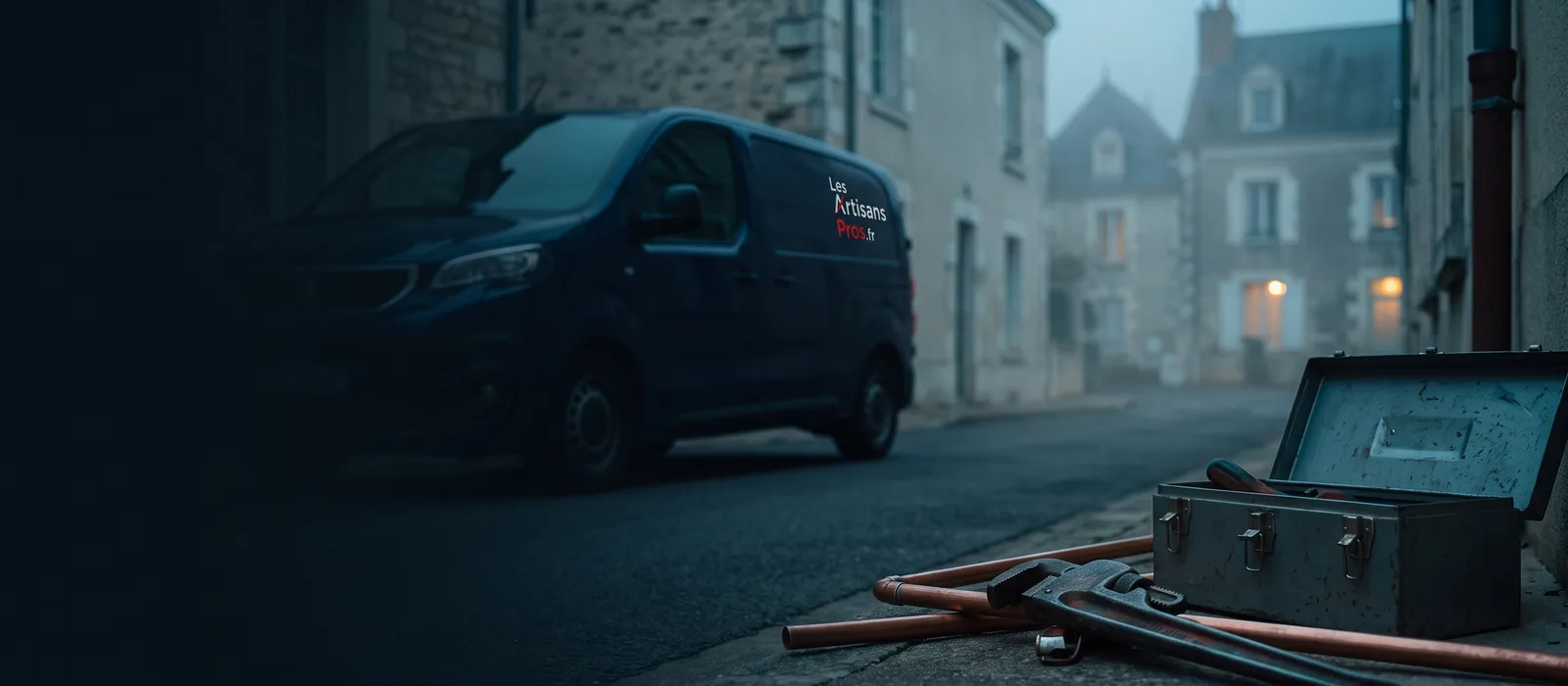 Plombier Chinon - fuite d'eau, intervention rapide