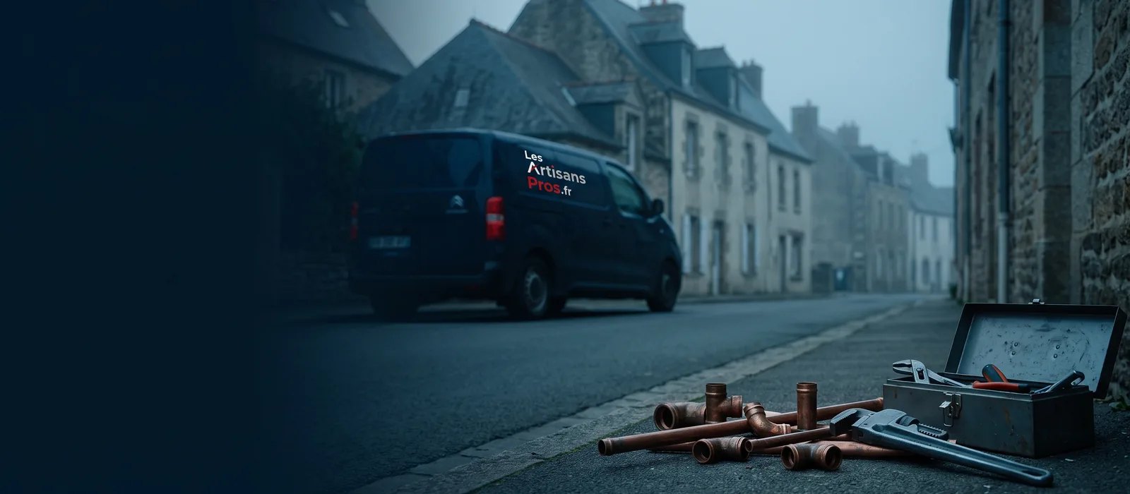 Plombier Crozon - fuite d'eau, intervention rapide