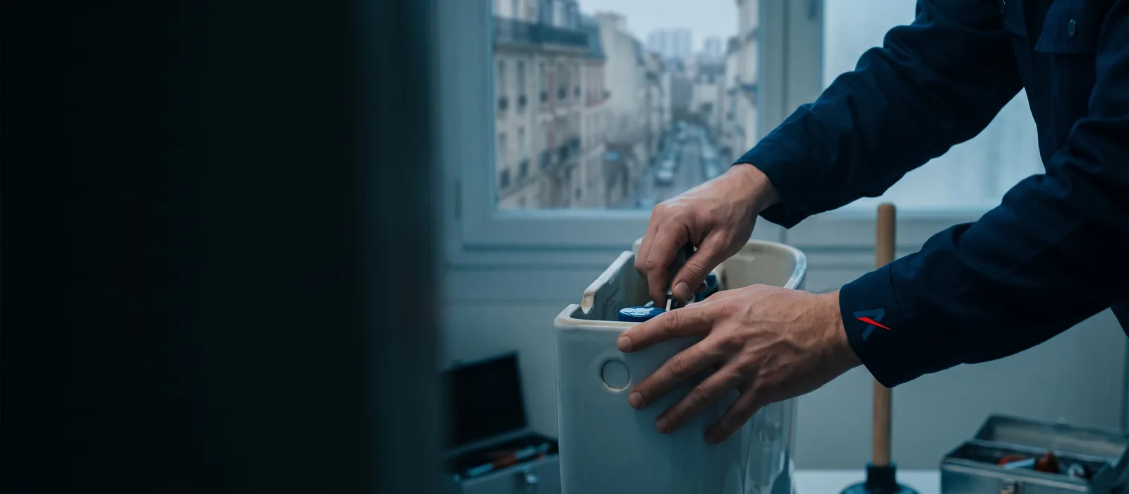 Plombier Grigny - WC bouché, intervention rapide
