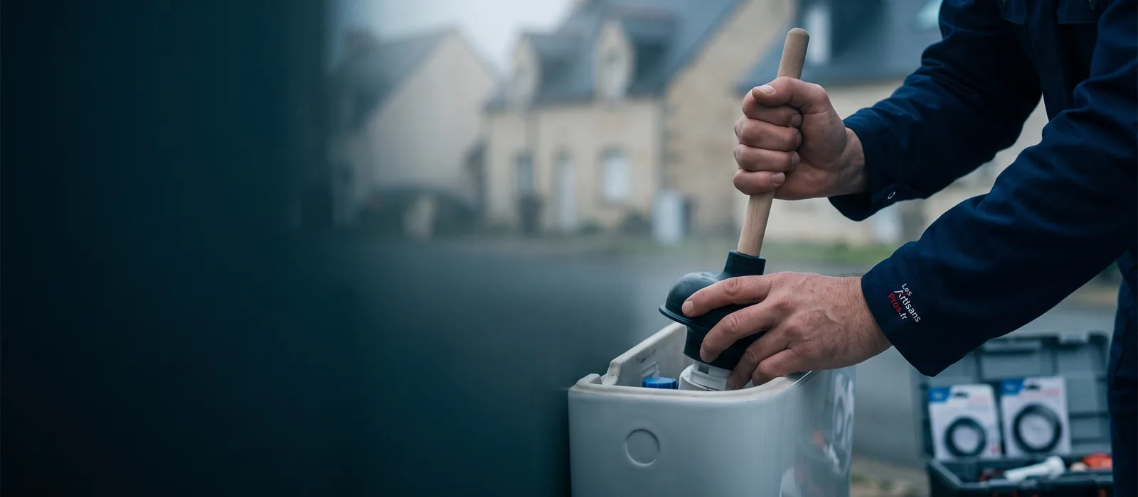 Plombier Le Rheu - WC bouché, intervention rapide