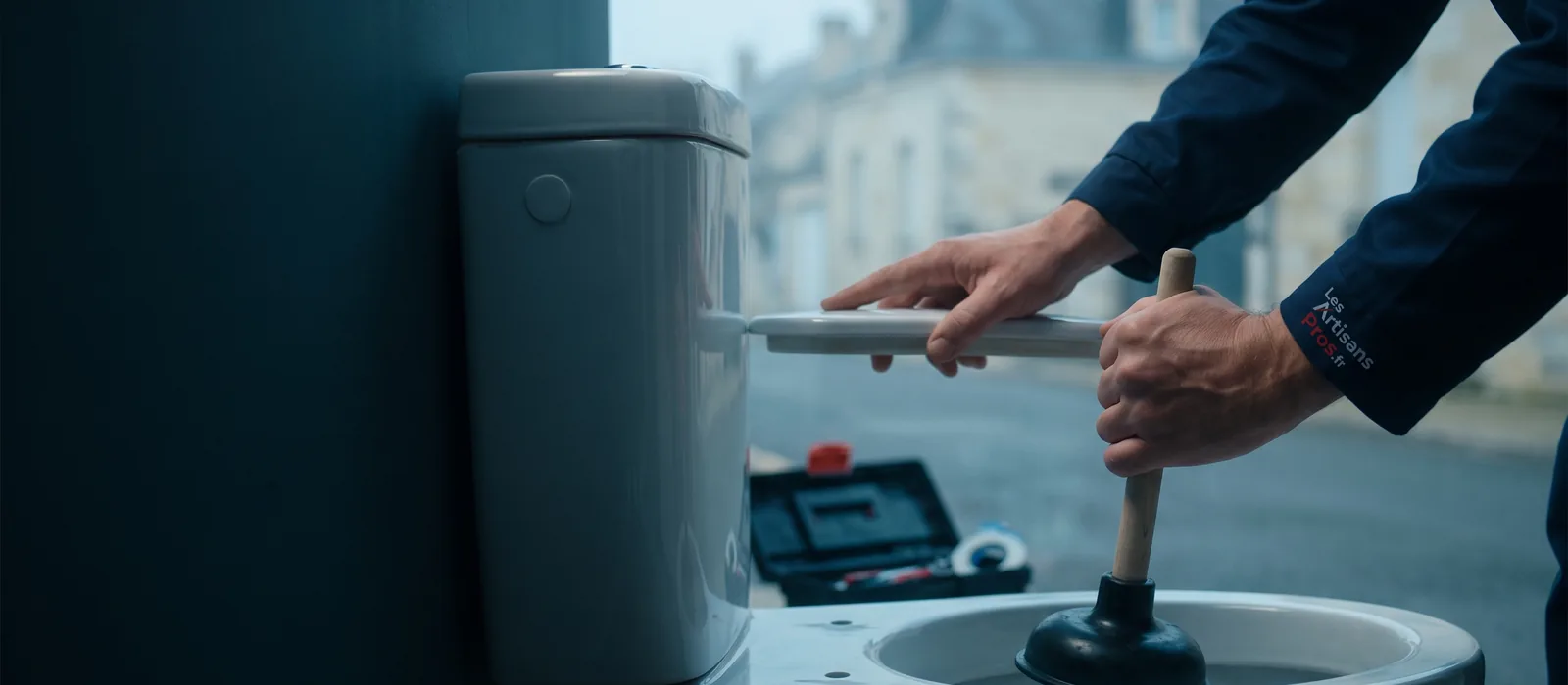 Plombier Lormont - WC bouché, intervention rapide