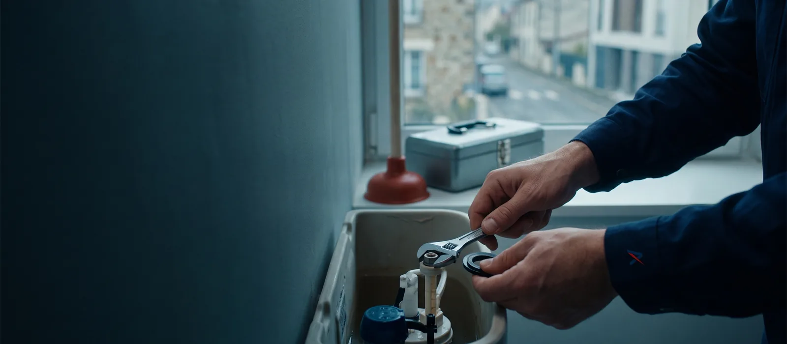 Plombier Meaux - WC bouché, intervention rapide