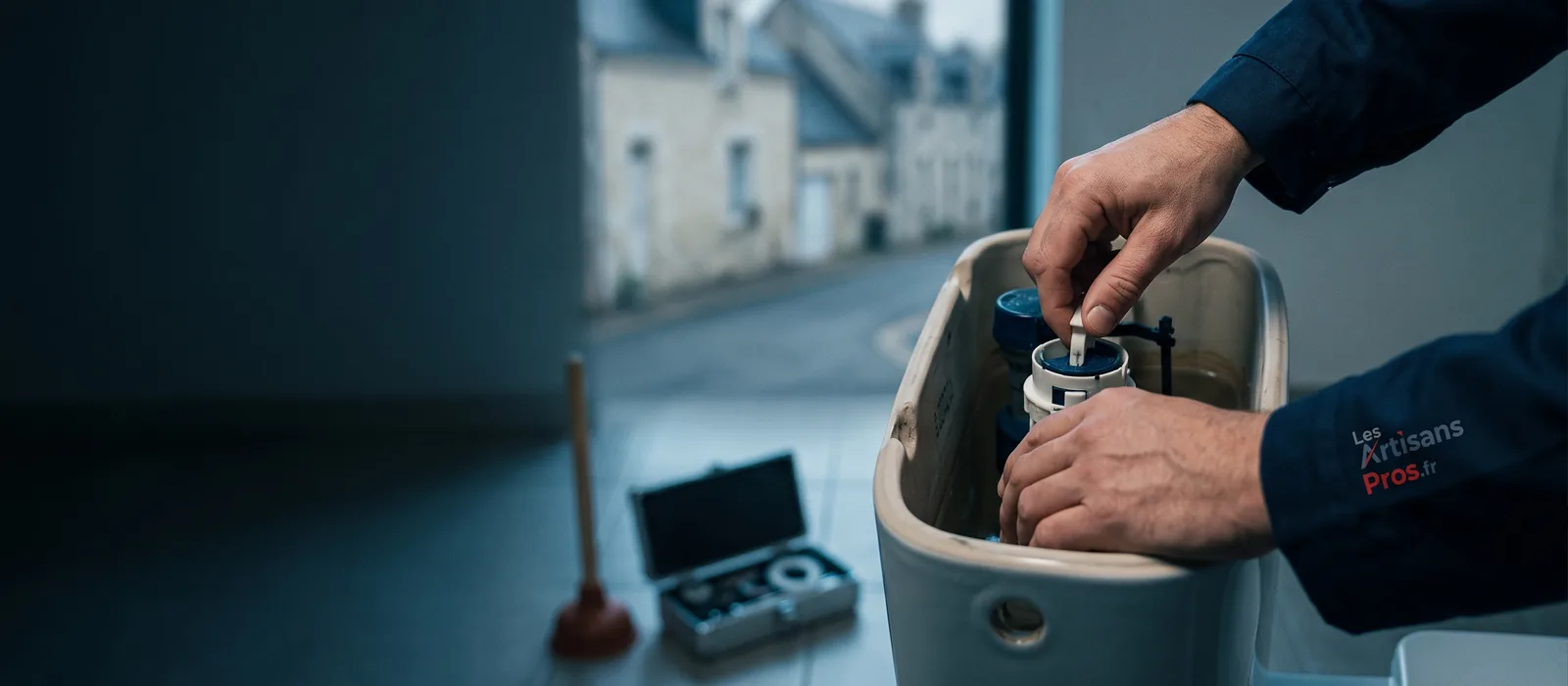 Plombier Nort-sur-Erdre - WC bouché, intervention rapide