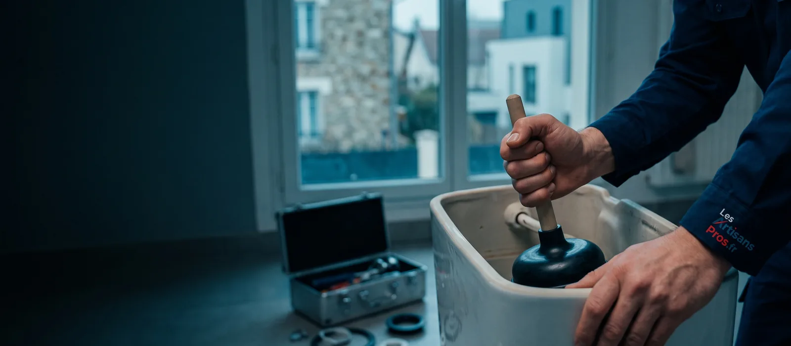 Plombier Ormesson-sur-Marne - WC bouché, intervention rapide