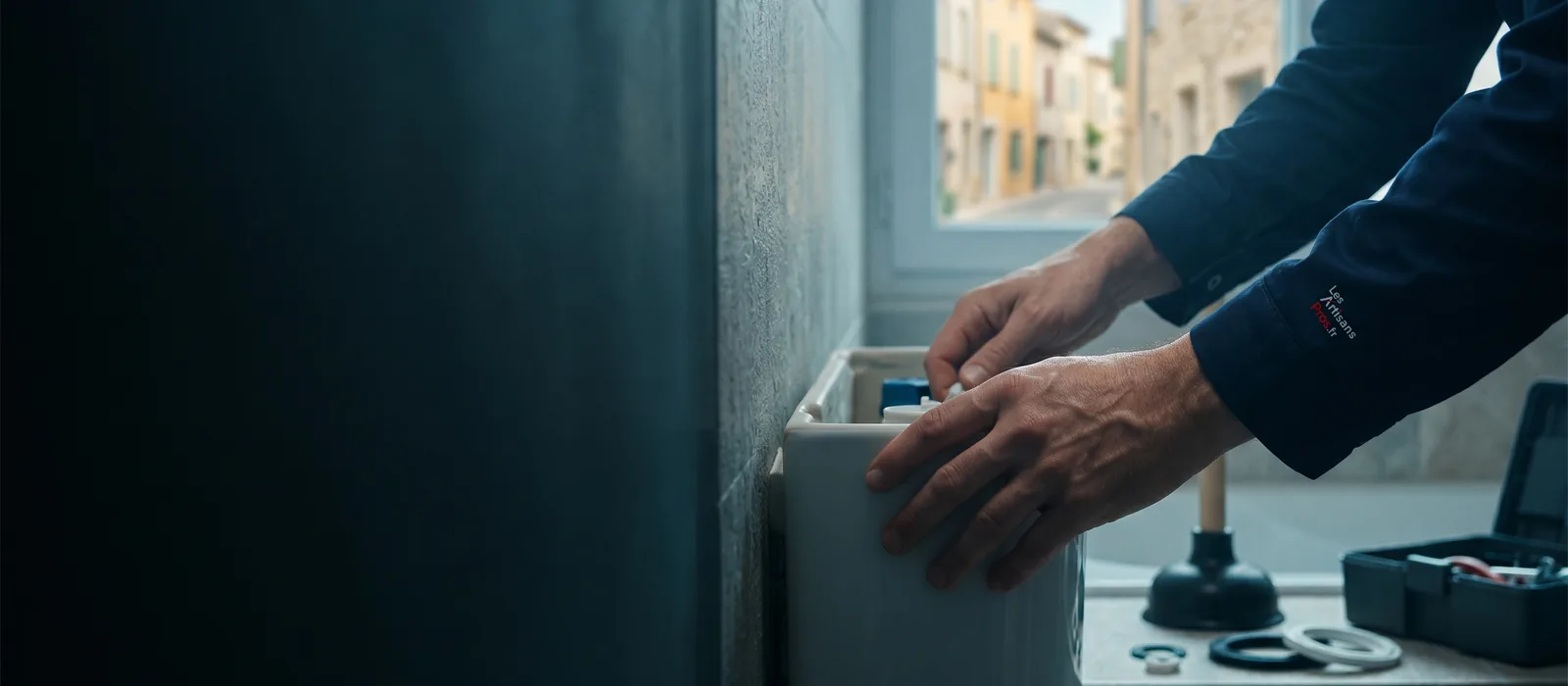 Plombier Pernes-les-Fontaines - WC bouché, intervention rapide