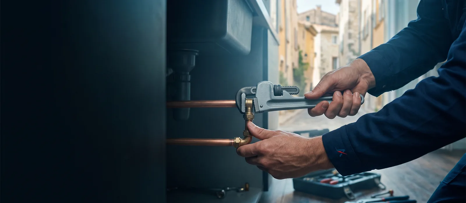 Plombier Vence - fuite d'eau, intervention rapide