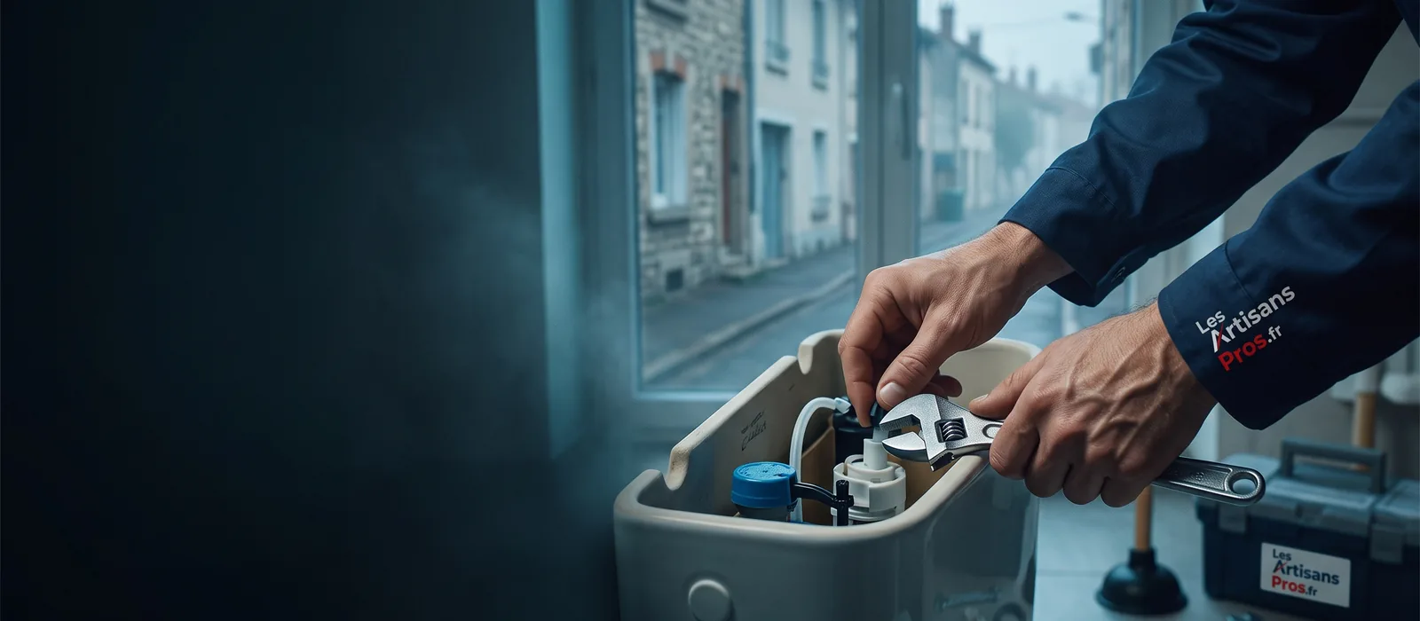 Plombier Vénissieux - WC bouché, intervention rapide