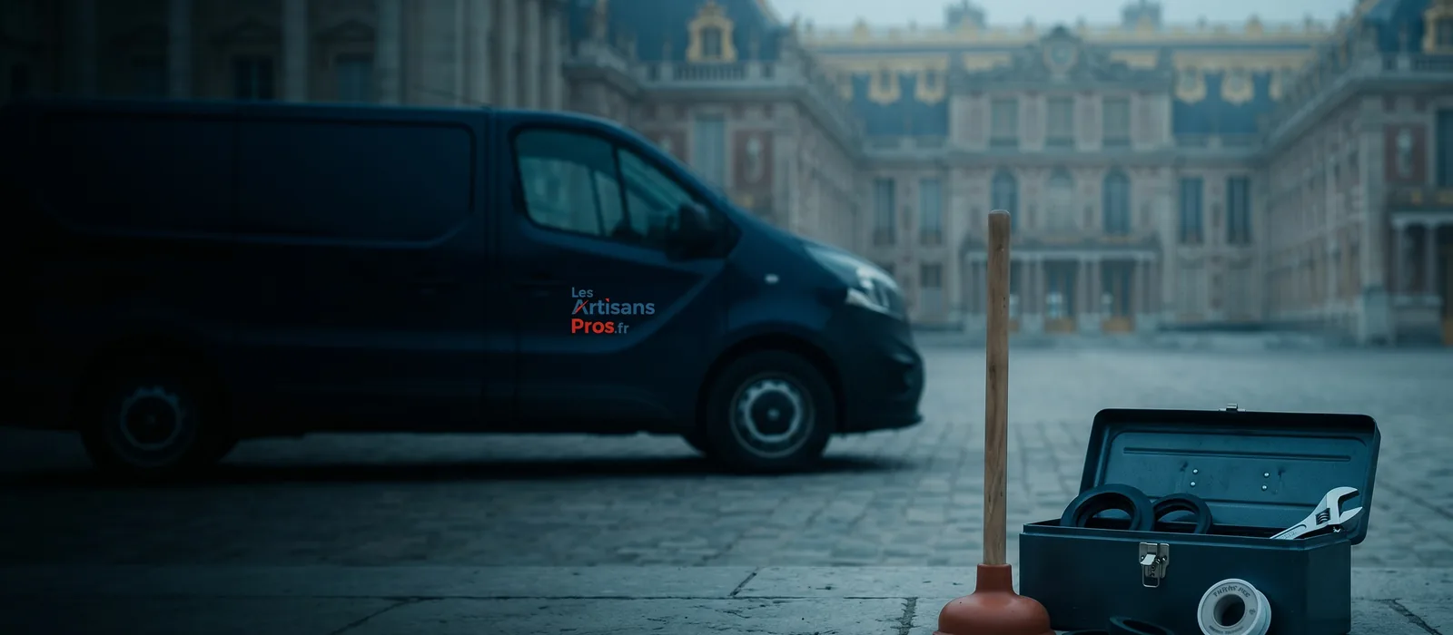 Plombier Versailles - WC bouché, intervention rapide