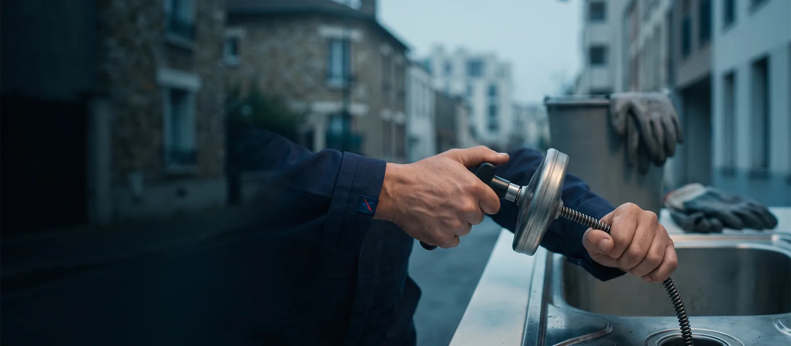 Plombier Villeneuve-la-Garenne - débouchage, intervention rapide