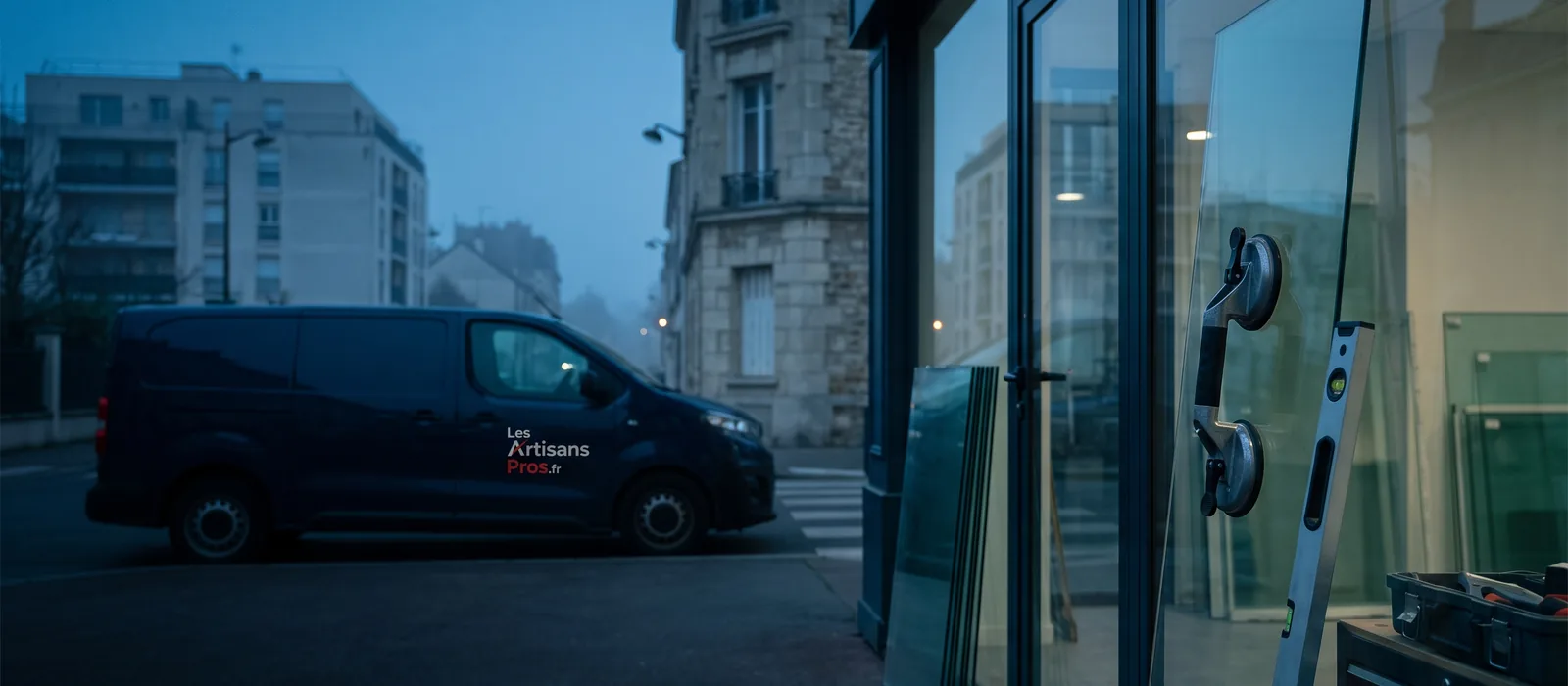 Vitrier Élancourt - vitrine, intervention rapide