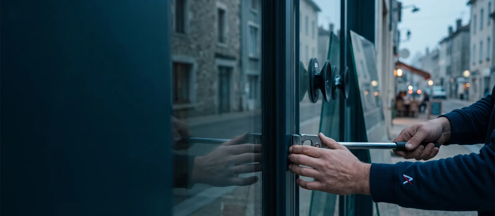 Vitrier Moirans - vitrine, intervention rapide