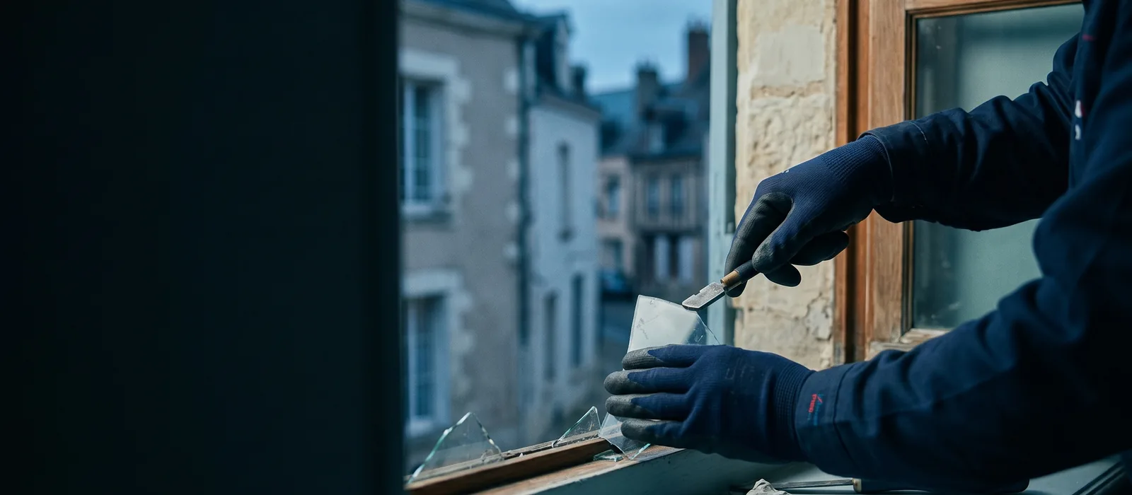Vitrier Vendôme - vitre cassée, intervention rapide